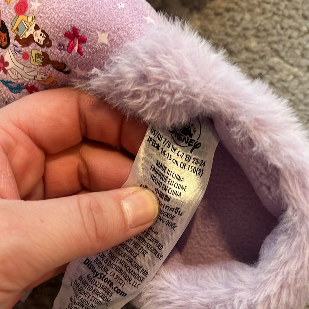 Disney Princess Slippers - Picture 3 of 4